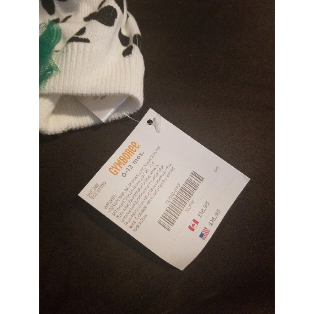 Gymboree fancy dalmatian hat 0 12 mo‎ nwt